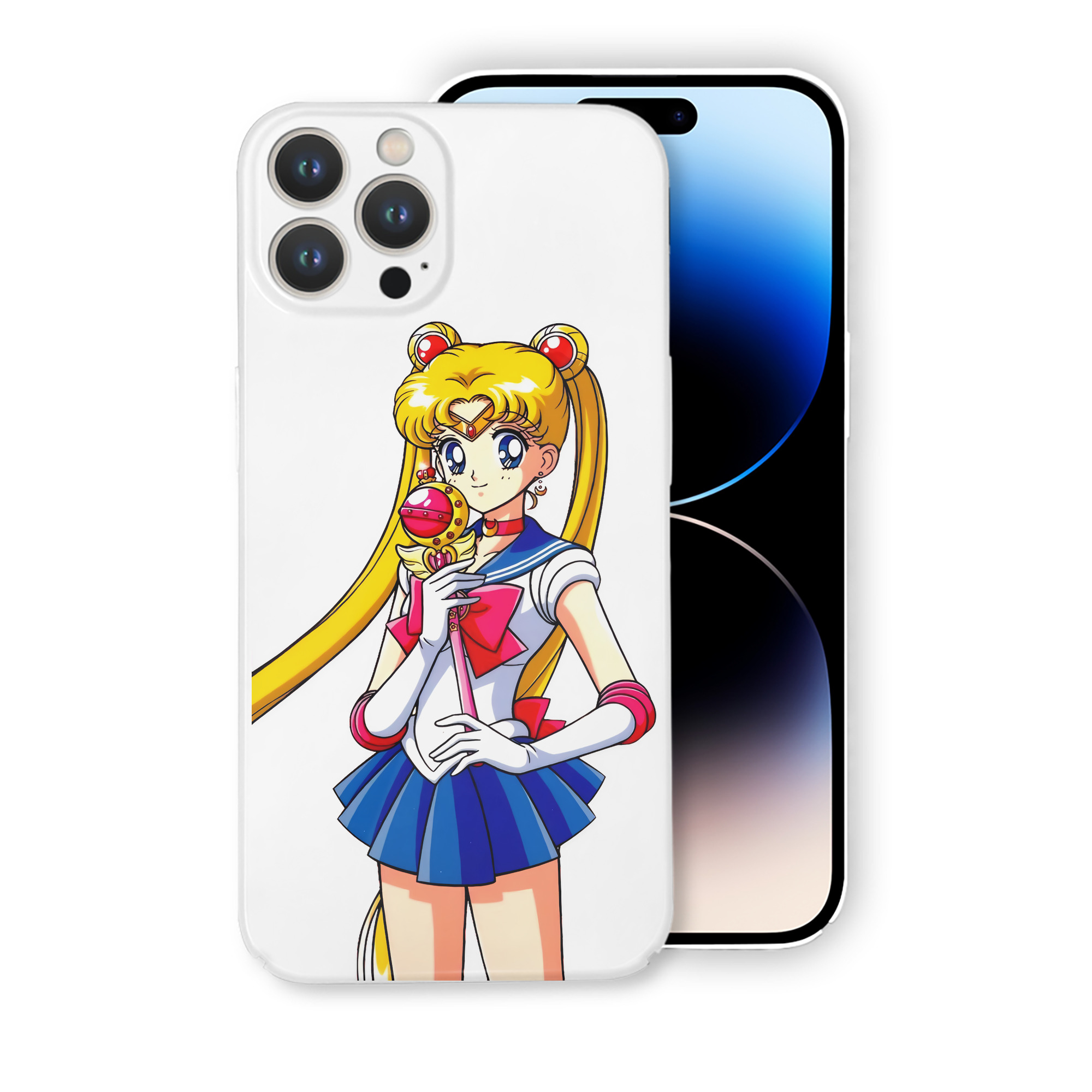 （画像用） 美少女戦士セーラームーン 月野 うさぎ つきの うさぎ Sailor Moon Tsukino Usagi 【iPhone 14シリーズ対応】ハードケース